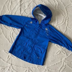 MEC Cloudburst rain jacket | Royal blue, 24 months